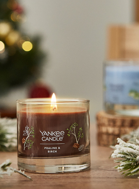 yankee candle扬基香薰蜡烛手绘小杯美国进口香氛毕业生日礼物