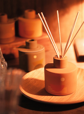 PF Candle美国安心进口无火家用香薰氛精油pf藤条扩香空气睡眠