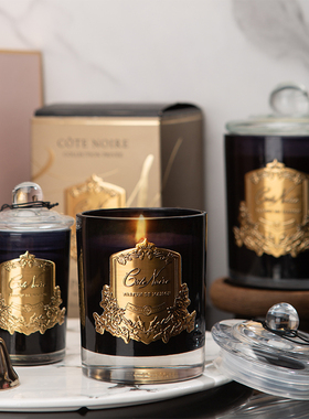 法国cote noire香薰蜡烛助香氛轻奢卧室新婚结婚女生生日礼物睡眠