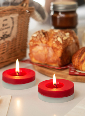 【清库】press only美国进口香薰蜡烛红丝绒情侣家用室内精油香氛