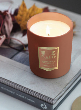 【清库】Floris香薰蜡烛小众高级植物精油室内卧室氛新年礼物持久