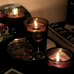 noatak香薰蜡烛室内卧室助氛精油生日结婚礼物伴手毕业栀子花睡眠