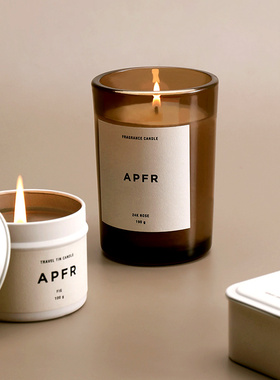 APOTHEKEFRAGRANCE日本APFR香薰蜡烛卧室氛新结婚生礼物盒情人节
