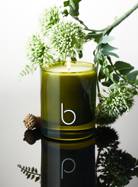 英国进口Bamford玻璃杯香薰蜡烛有机女生生日礼物卧室房间