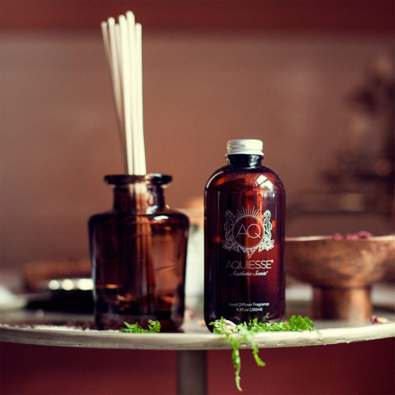 AQUIESSE无火麦秆挥发香氛蜡烛香薰蜡烛自然植物美国进口
