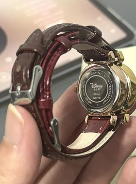 Disney迪士尼手表女款小众优雅中古石英腕表新年送女生生日礼物