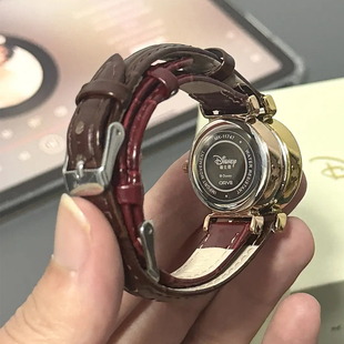 Disney迪士尼手表女款 小众优雅中古石英腕表新年送女生生日礼物