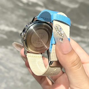 fidodido手表女款 学生初高中考试专用石英表青少年高颜值生日礼物