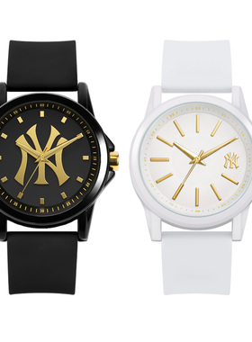 MLB手表女时尚休闲硅胶石英表初高中学生运动简约情侣表NY23071