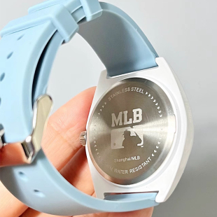MLB美职棒NewYork系列潮流老花果冻表防水简约运动手表男NY23042