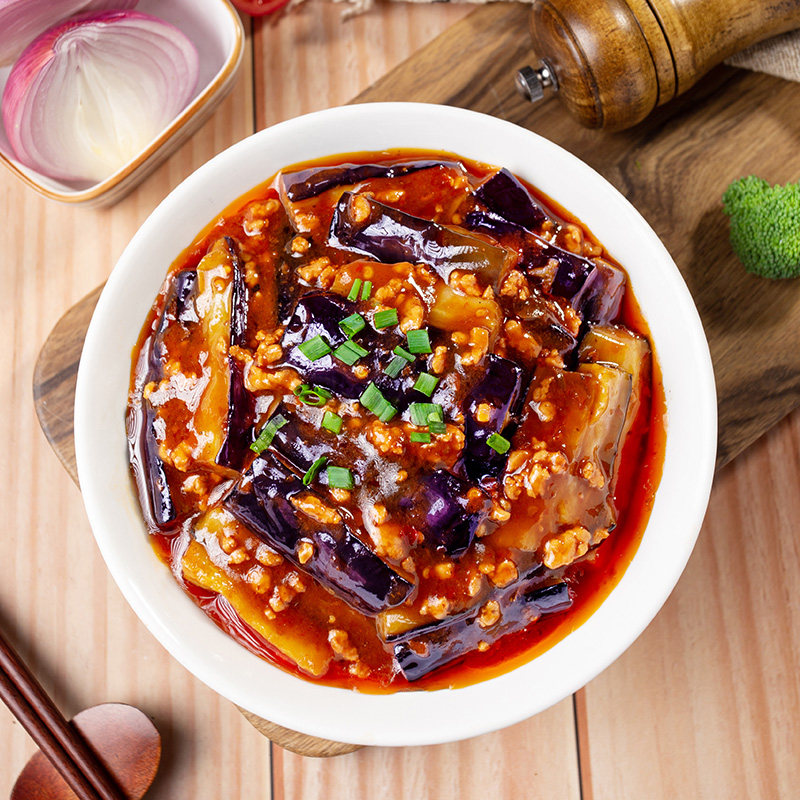 料理包鱼香肉沫茄子200g*10袋外卖速食半成品菜方便菜肴包新美香
