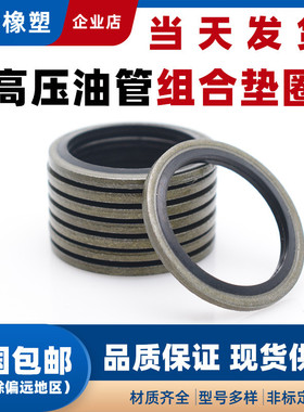 JB982公制组合垫圈垫片密封圈耐高压油管垫片O型圈油封液压密封垫