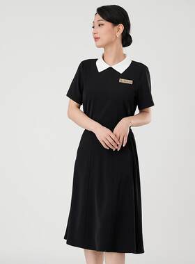 美容院工作服女美容师酒店服务员珠宝前台高级时装新工作服