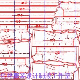 男女时装定制纸样版设计服装打版CAD打板衣服制版精制样衣小批量