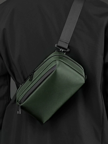 Мужская нагрудная сумка, универсальная поясная сумка, спортивная водонепроницаемая сумка на одно плечо