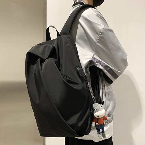 休闲潮牌校园风大容量电脑书包
