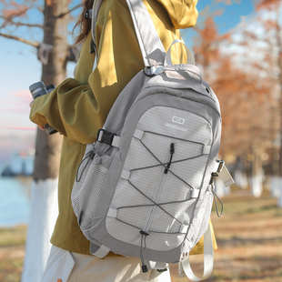 户外运动双肩包男女大容量徒步登山旅行背包防水轻量通勤学生书包