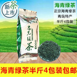 青岛海青志光绿茶2025年新茶叶春茶250g日照足赛崂山炒青明前包邮