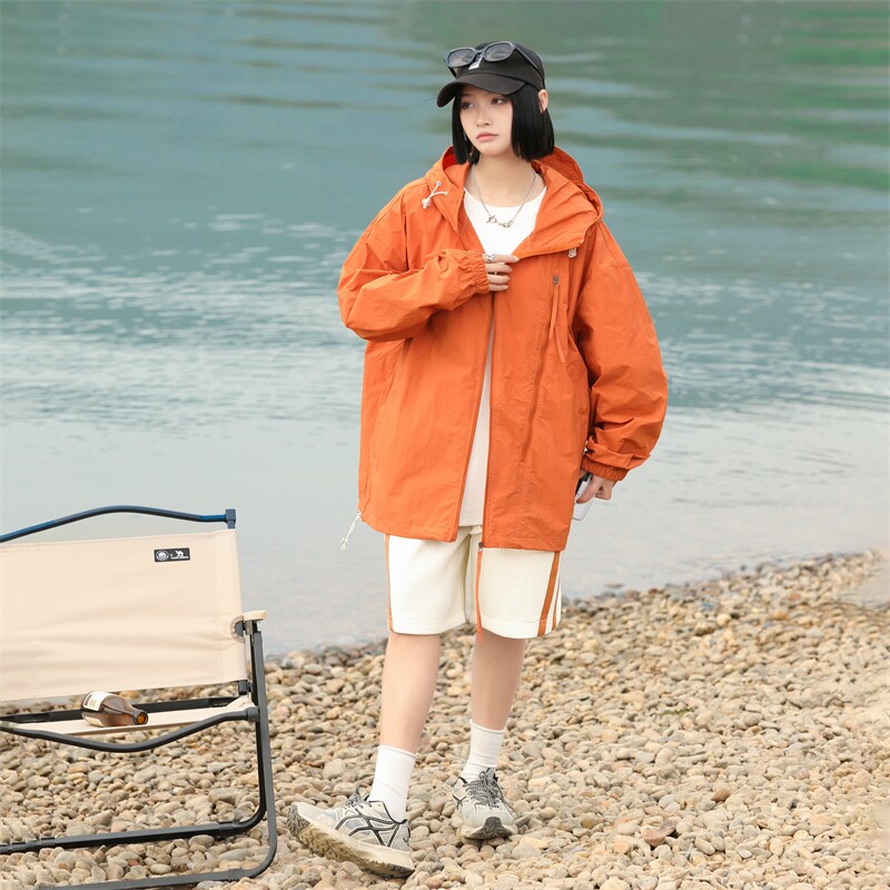 日系防晒衣男女情侣宽松2026夏季薄款防晒服运动露营户外透气外套