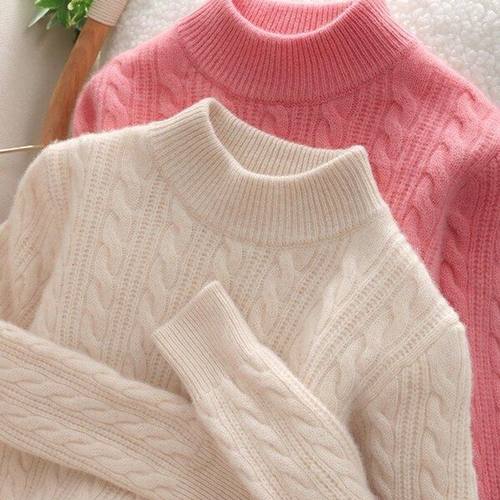 24年新款儿童纯羊毛针织衫男女童