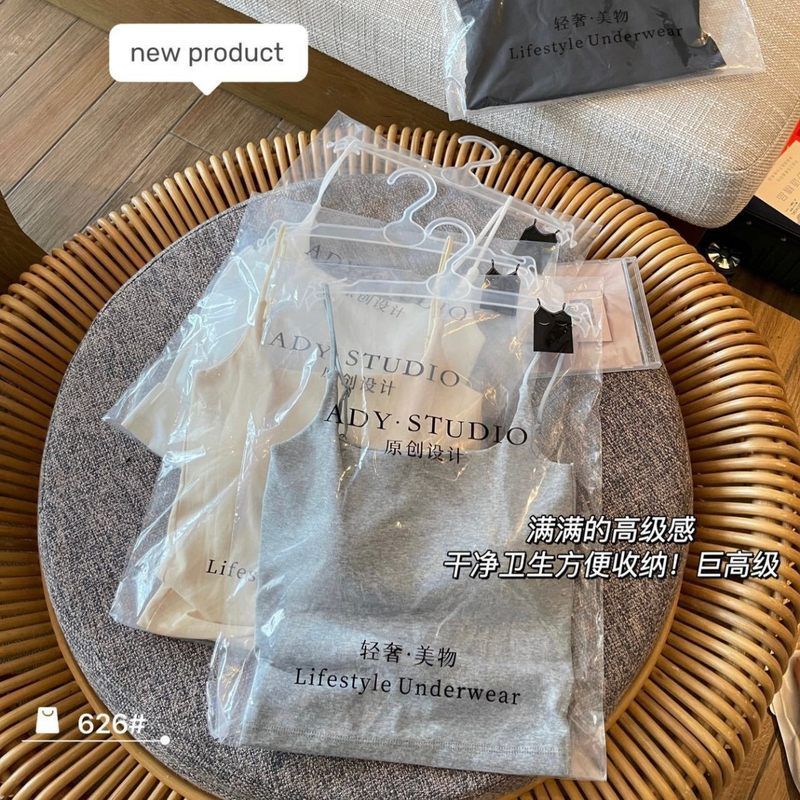 热销爆款车缝棉吊带女固定一体杯免穿胸垫可调节肩带内搭百搭背心