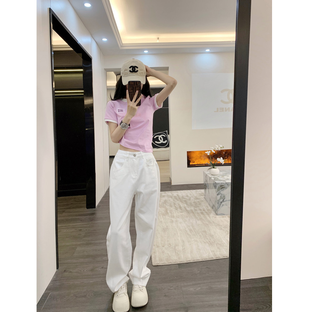 网红粉色休闲运动套装女夏