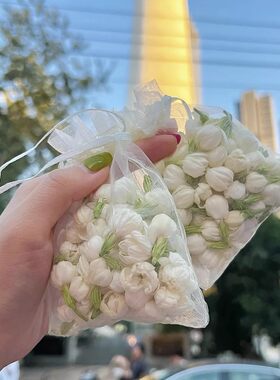 香包香薰空袋香薰袋子干花收纳袋肥皂透气网纱袋小留香珠网纱袋子