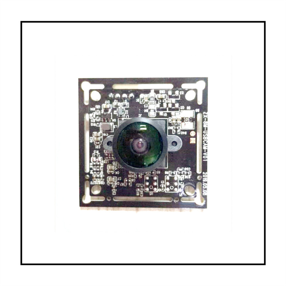 800万像素USB摄像头模组尺寸38*38mm高清摄像头imx179鱼眼镜头