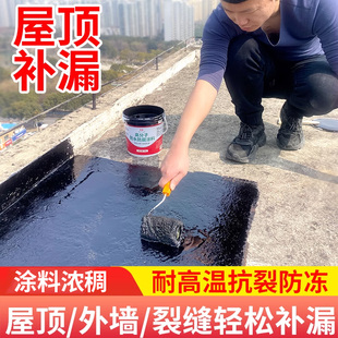 天台防水补漏材料屋顶防水涂料楼顶聚氨酯外墙房顶裂缝堵漏王胶水