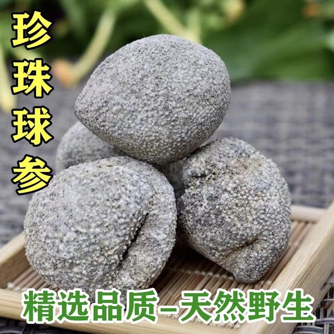 越南珍珠球参干货进口海参干货小球参印尼白球参酒店专用食材500g
