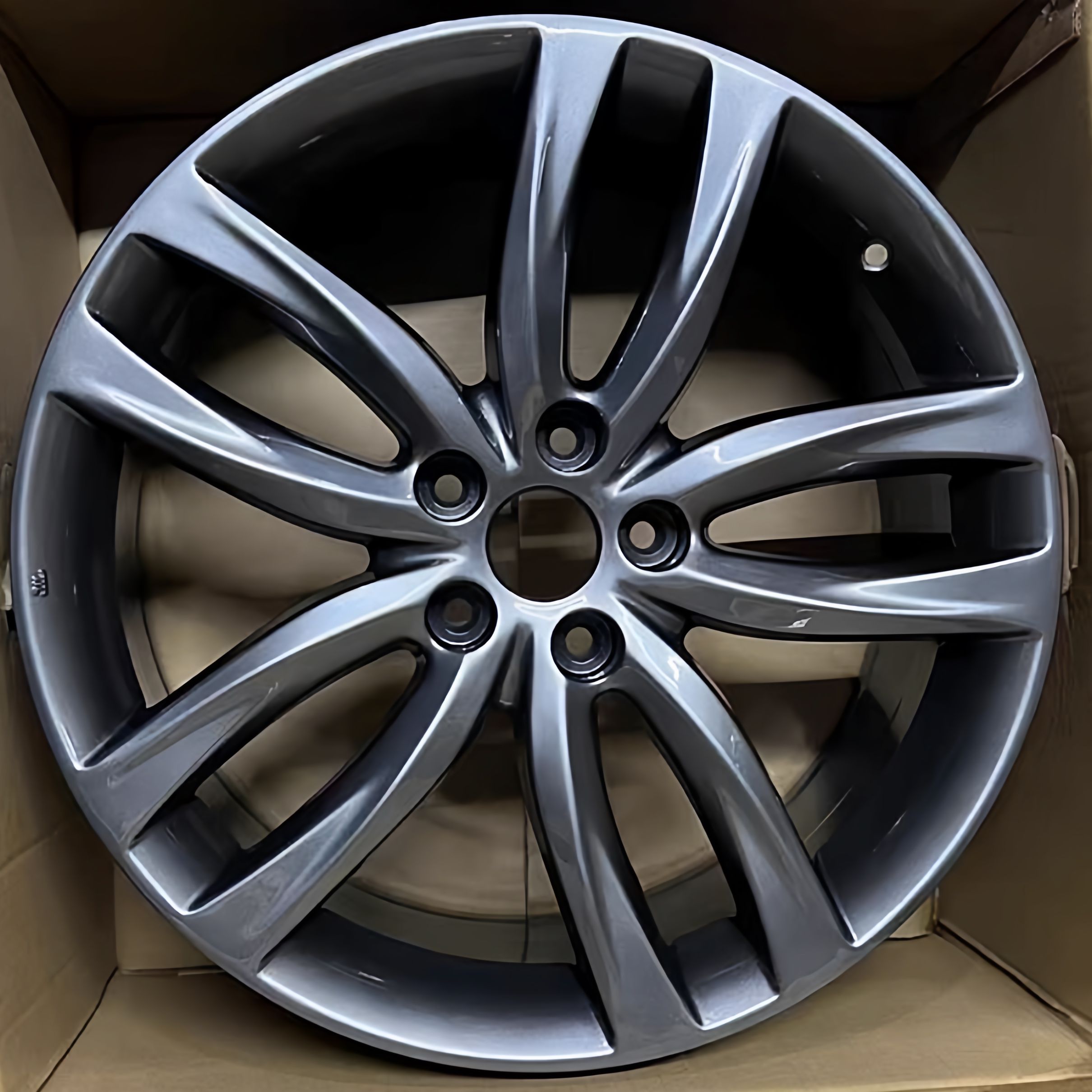 适用于19寸18款红旗H5轮毂原装替换款全新改装轮毂铝合金汽车轮圈