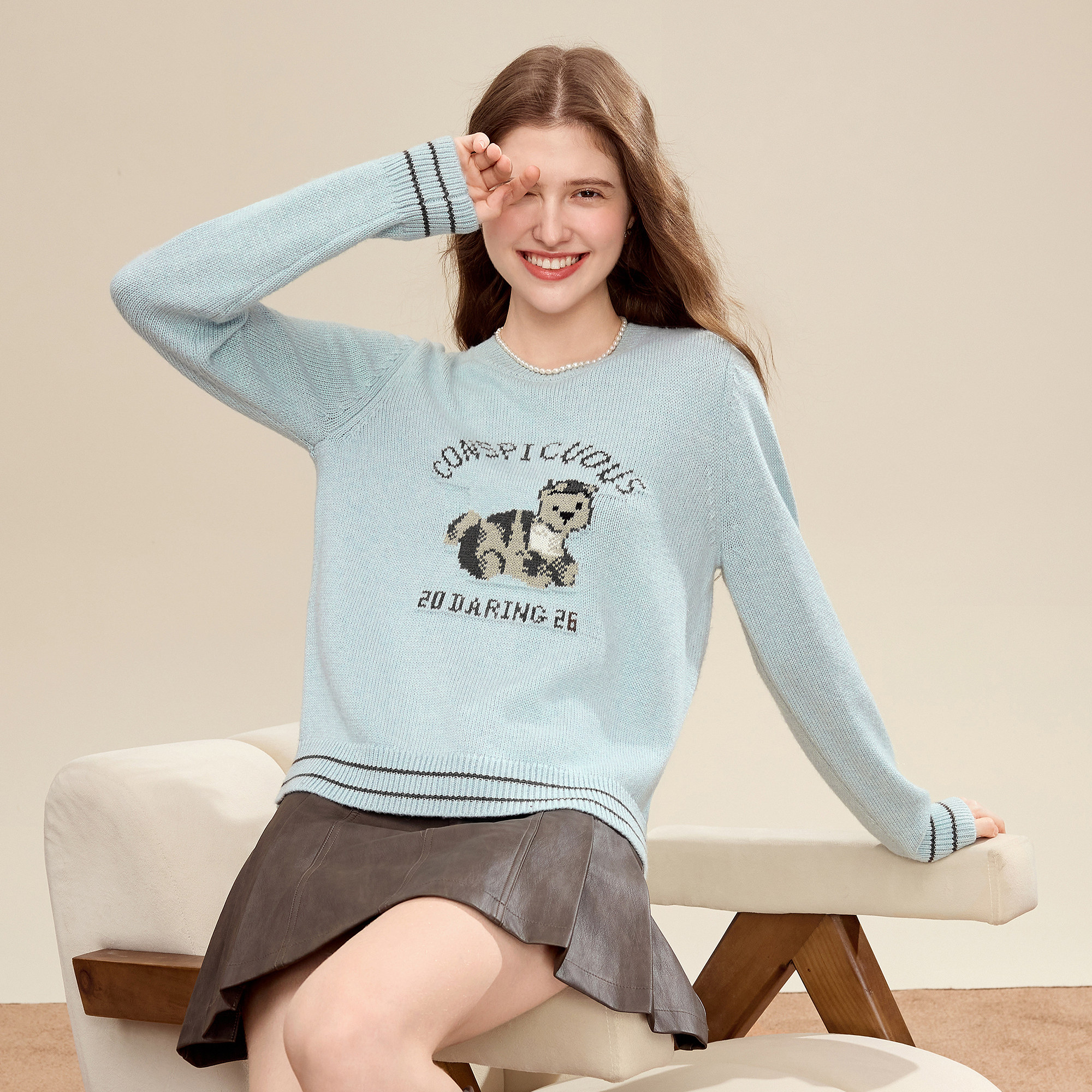 【晶晶姐妹专属】百图（betu）2025年冬季新款毛衣2511T53,女装/女士精品,毛衣,淘宝优惠券,粉丝福利购,淘宝优惠卷