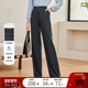 2026年春装 新款 高腰显瘦通勤西裤 betu百图女装 宽松阔腿休闲裤 子