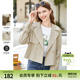 风衣短款 betu百图女装 高级感小个子百搭时尚 新款 外套 2026年春装