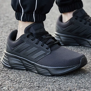 Adidas阿迪达斯正品2025新款Galaxy 6男缓震运动休闲跑步鞋GW4138