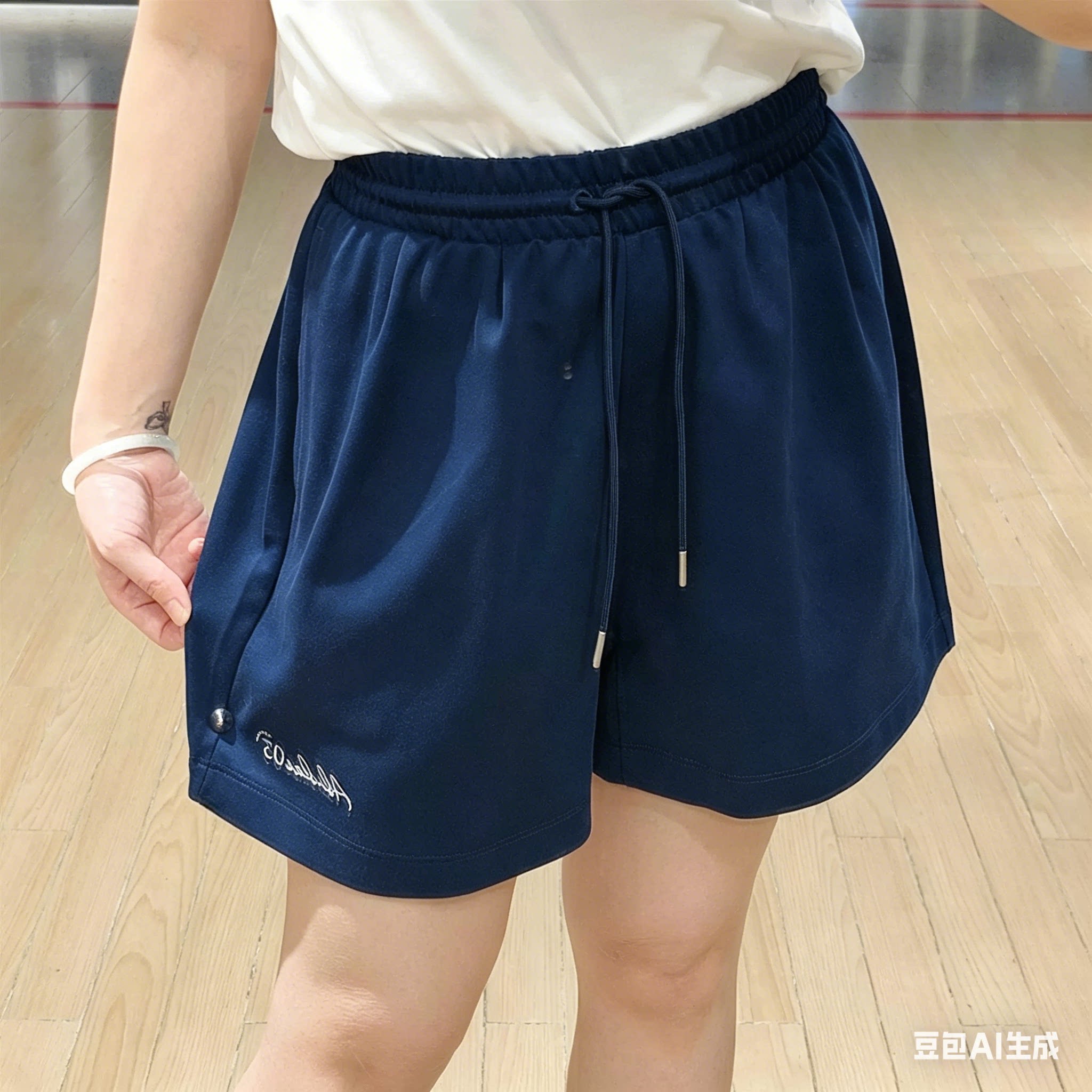 阿迪达斯男女款新款夏季运动短裤