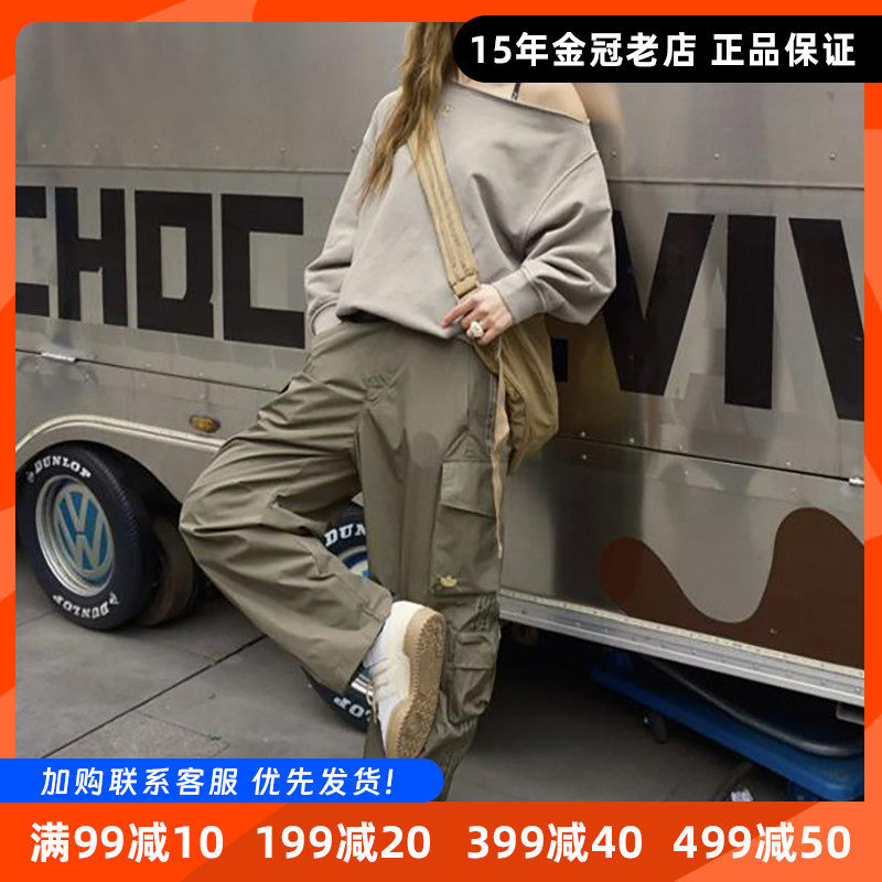 阿迪达斯三叶草女子复古宽松卫衣