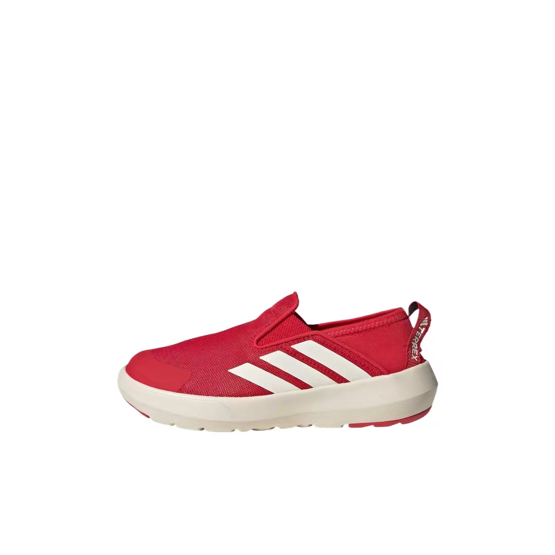 Adidas/阿迪达斯正品2025夏季简约透气防滑儿童休闲鞋 JS1430