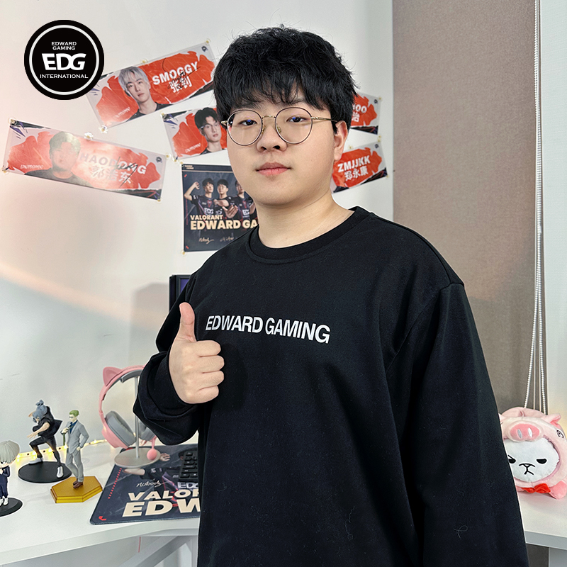 EDG2023新款宽松简约卫衣