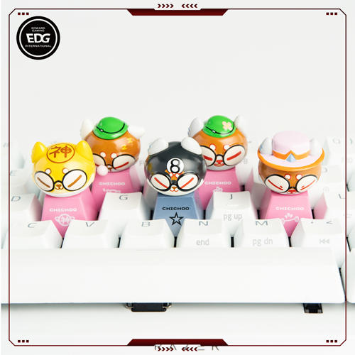 【瓦电】-EDG ZOO*CHICHOO小熊猫系列键帽