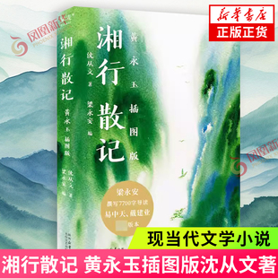 湘行散记 黄永玉插图版沈从文 9787551325394太白文艺出版社 文学 新华书店正版书籍 凤凰新华书店旗舰店