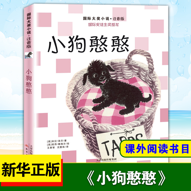 注音版 小狗憨憨  6-8-12岁儿童文学 一二三年级小学生课外阅读 安徒生提名作品 儿童文学读物带拼音新蕾出版社