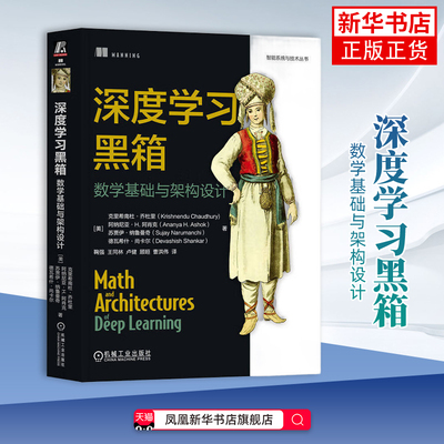 深度学习黑箱：数学基础与架构设计 深度学习 数学基础 PyTorch 线性代数 卷积神经网络 深度学习数学基础架构设计书籍