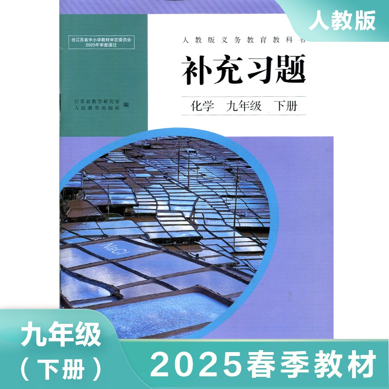 人教版 补充习题 化学九年级下册   9年级化学下册 初中课本配套练习册 义务教育教科书 人民教育出版社 学生用书 初中教辅 正版,书籍/杂志/报纸,中学教材,淘宝优惠券,粉丝福利购,淘宝优惠卷