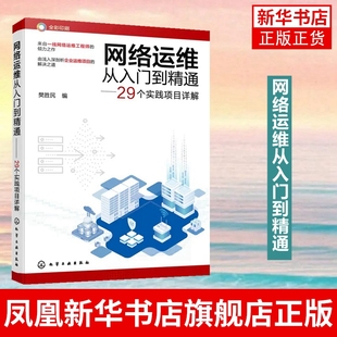 网络运维从入门到精通 29个实践项目详解 网络从业人员学习参考用书 高校计算机 通信 网络专业的师生阅读参考书