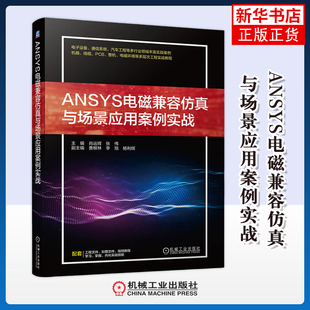 ANSYS电磁兼容仿真与场景应用案例实战肖运辉电信通信机械工业出版社凤凰新华书店旗舰店