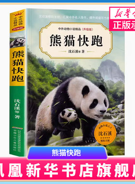熊猫快跑 中外动物小说精品升级版沈石溪等著 小学生三四五六年级8-15岁儿童文学少儿课外阅读书籍 安徽少年儿童出版社