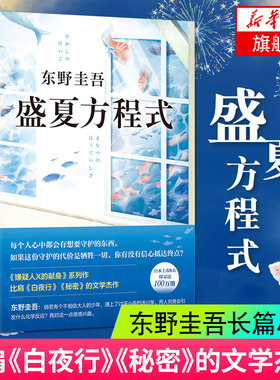 盛夏方程式东野圭吾长篇