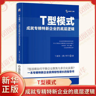 T型模式 成就专精特新企业的底层逻辑 丁威旭 李平 著 一本专精特新企业获得韧性增长的指导书 机械工业出版社 新华书店正版书籍