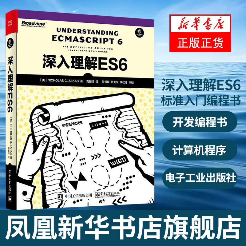 深入理解ES6 ES6标准入门编程书 JavaScript开发编程书籍 计算机程序设计 计算机编程教程书籍凤凰新华书店旗舰店